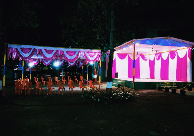 Resort with Reception event in thane shahapur